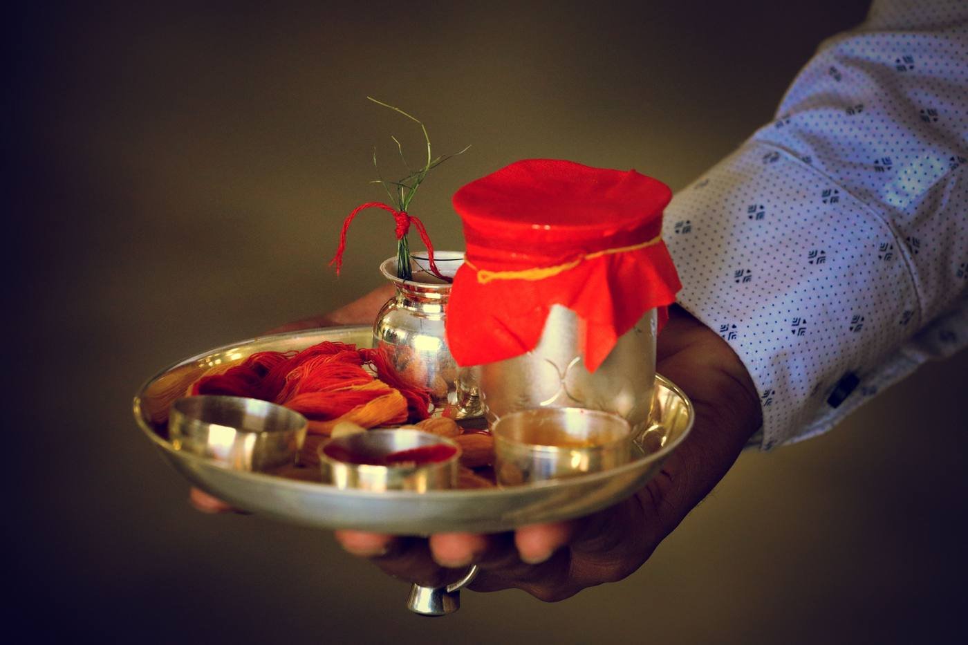 Pooja & silverware